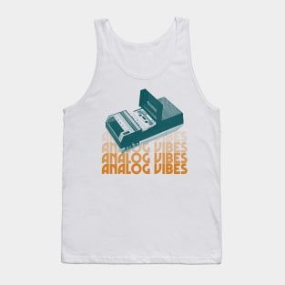 Analog Vibes ∆∆ 80s Cassette Player Design Tank Top